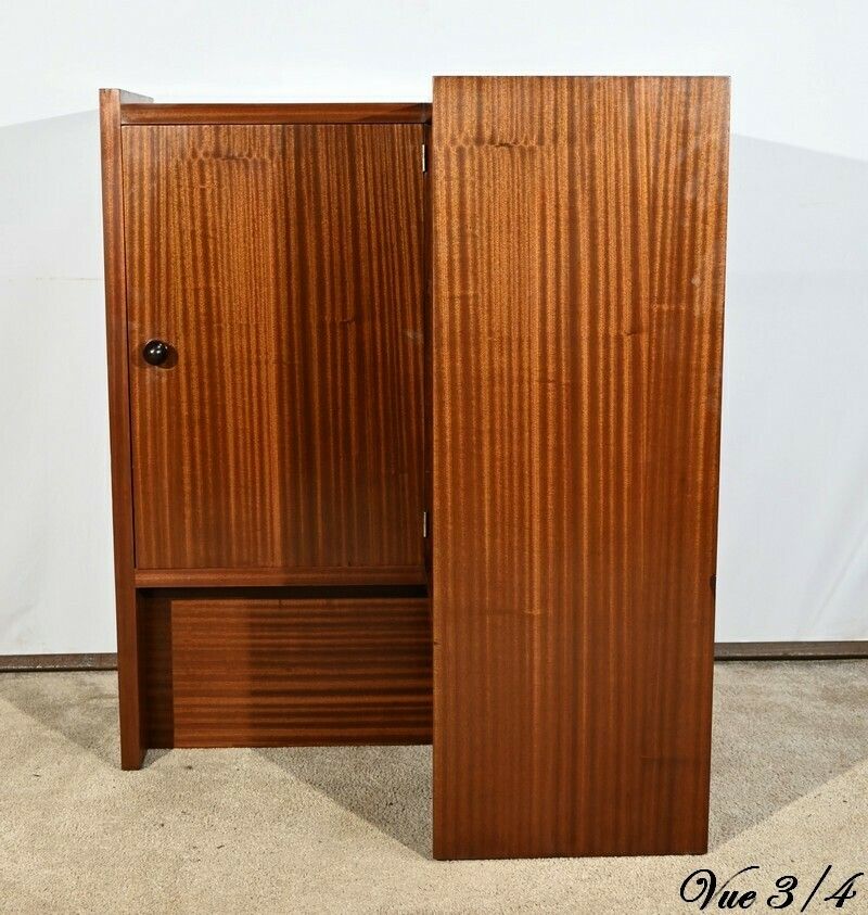 photo buy Small Apartment Bar In Sapelli Mahogany – 1940