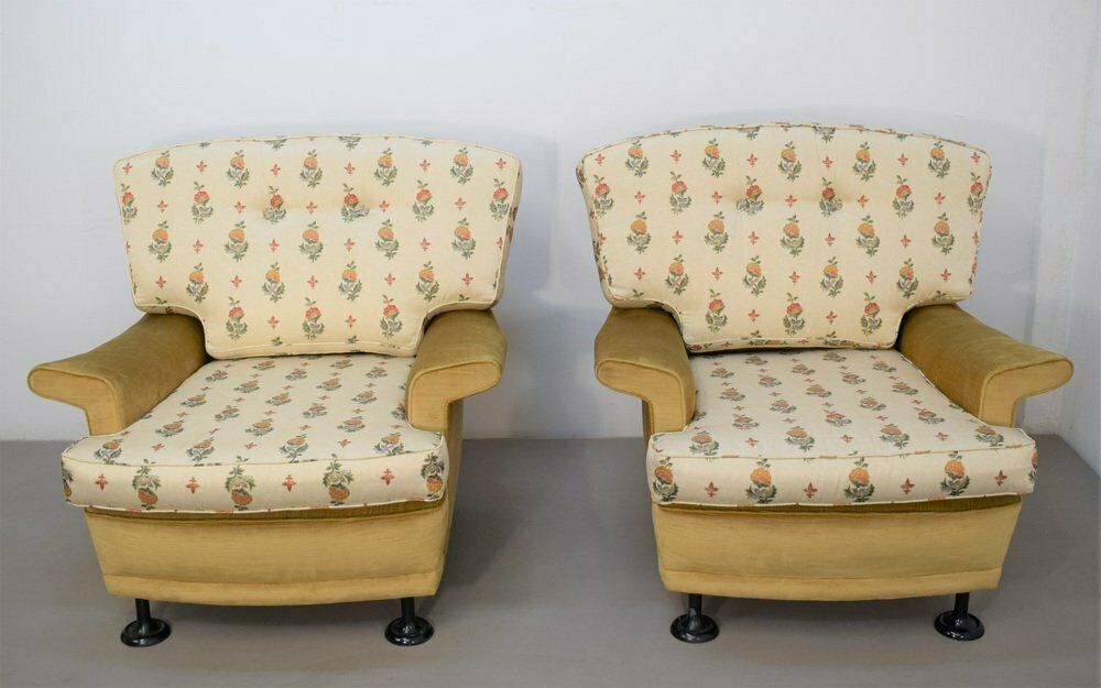 Armchairs In The Style Of Marco Zanuso, Italy, 1960s, Set Of 2