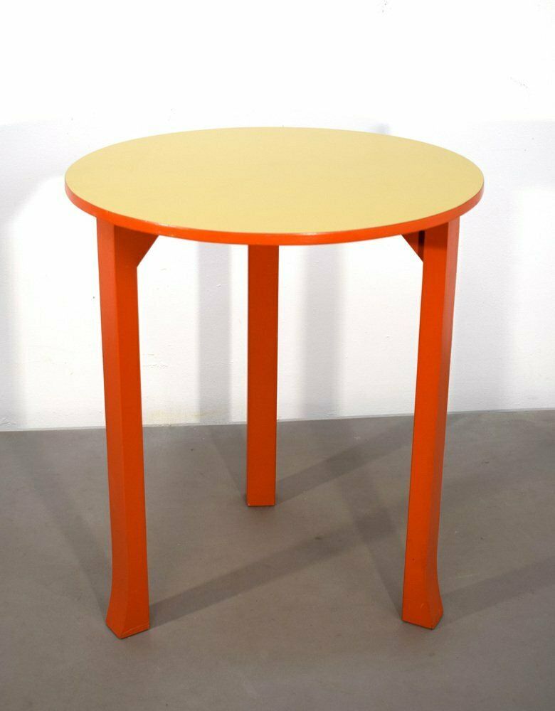 Lacquered Wooden Dining Table, Italy, 1960s photo Furniture