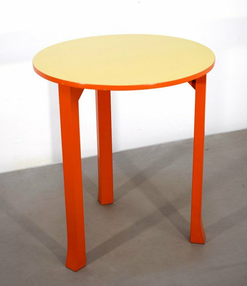 Lacquered Wooden Dining Table, Italy, 1960s photo vinterior