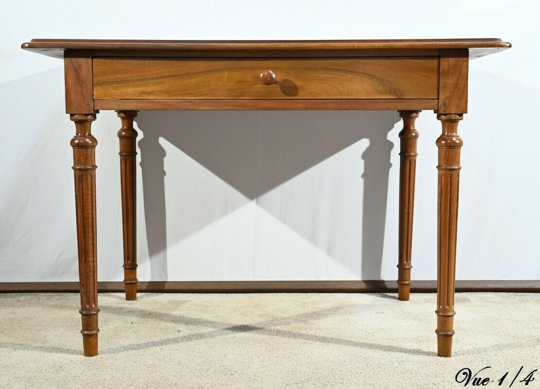 Walnut Office Table, Louis XVI Style – 1900 photo buy