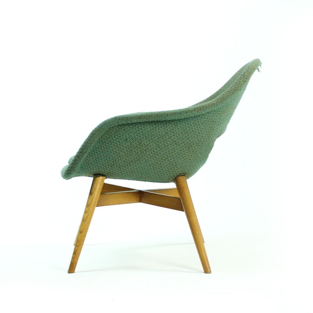 Mid Century Shell Chair By František Jirák, 1960s photo vinterior