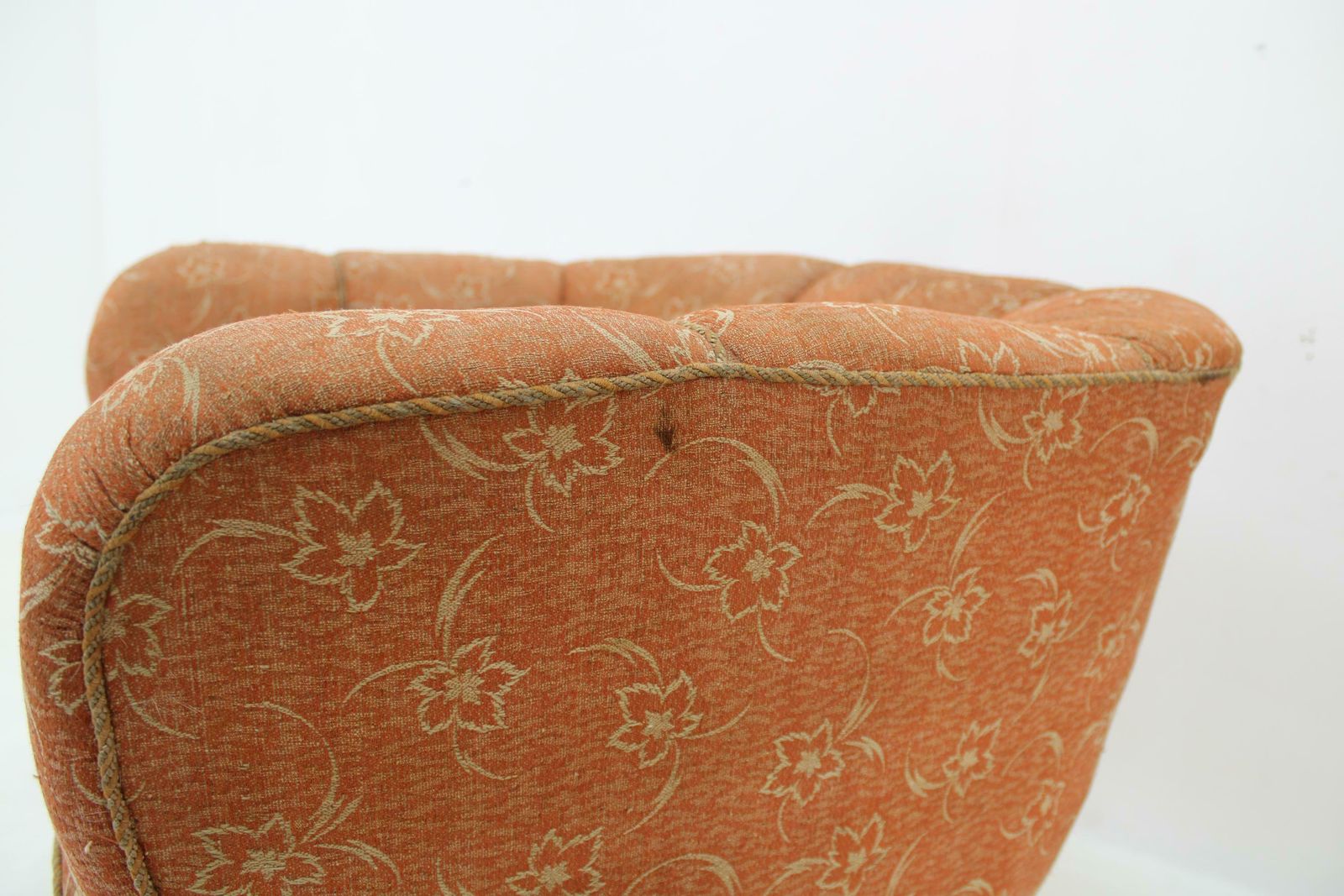 photo vintage 1930s Club Chair By Up Zavody, Czechoslovakia