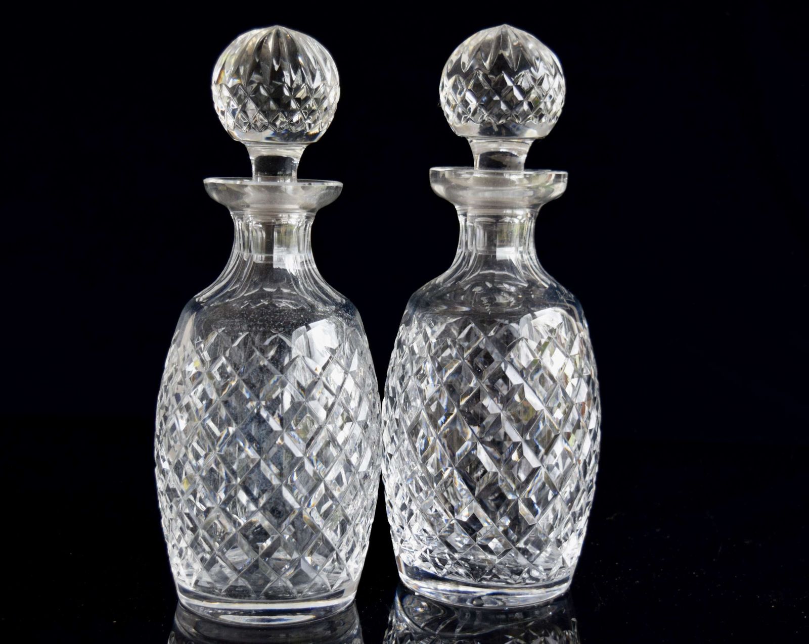 2 Waterford Boyne Spirit Decanters