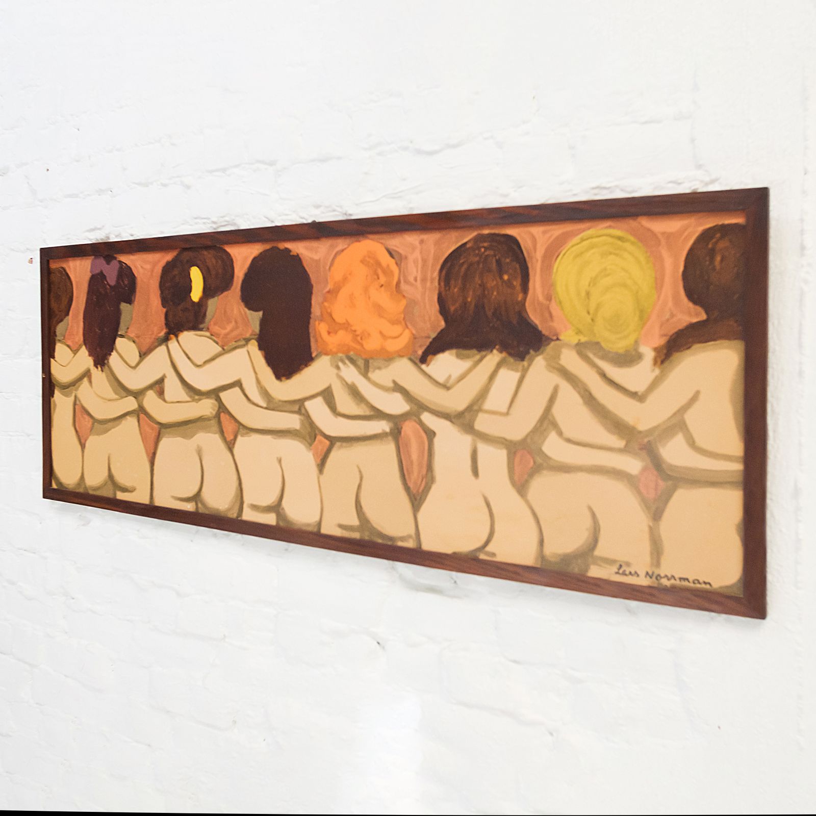 photo furniture Lars Norrman Multi Print 'The Girls Go In The Ring' For Ikea 1972