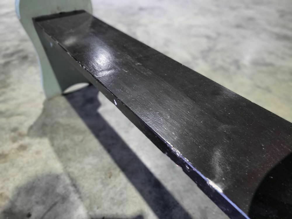 Small Painted Green Brown Wooden Bench Kitchen Dining Room Hall Window Seat photo Furniture