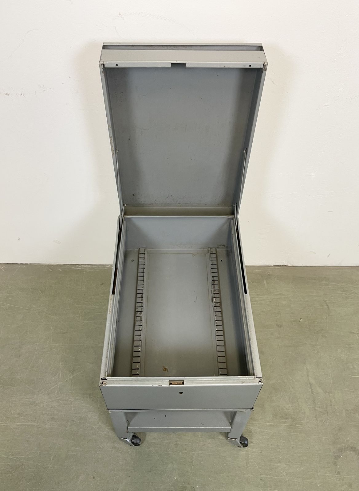 Grey Industrial Trolley , 1960s photo for sale