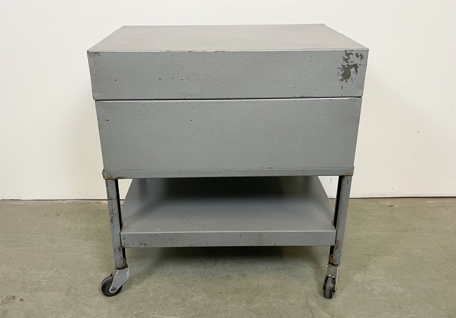 photo for sale Grey Industrial Trolley , 1960s