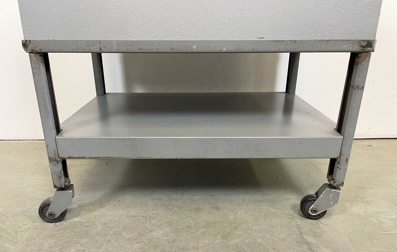 Furniture Grey Industrial Trolley , 1960s photo