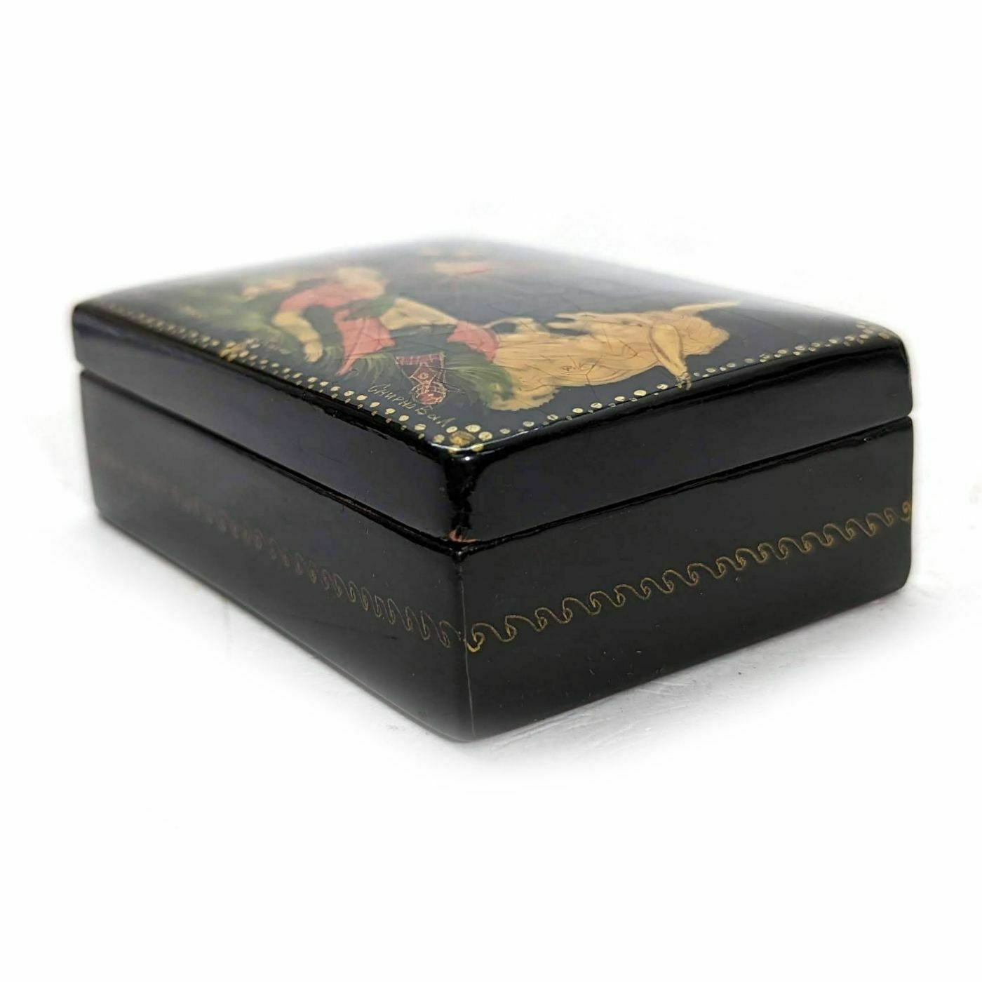 Russian Lacquer Box photo Home Decor