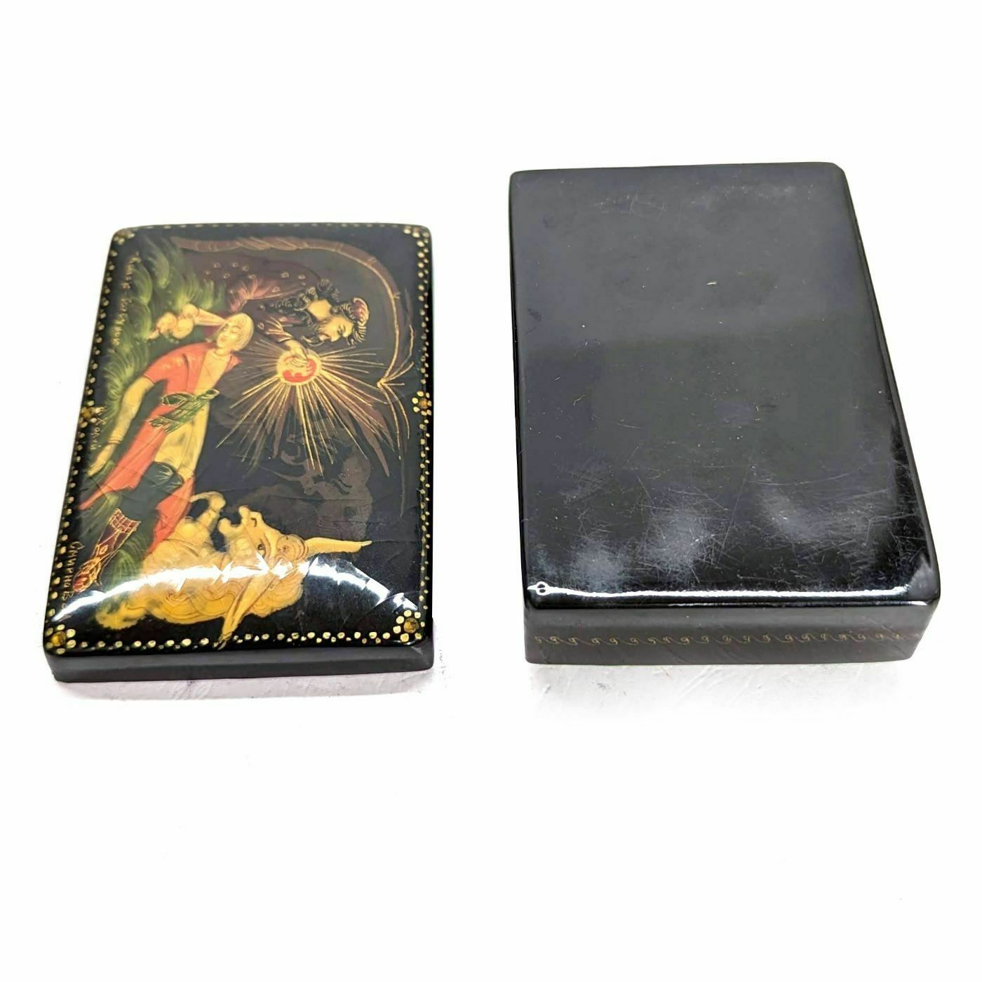 Russian Lacquer Box photo vinterior