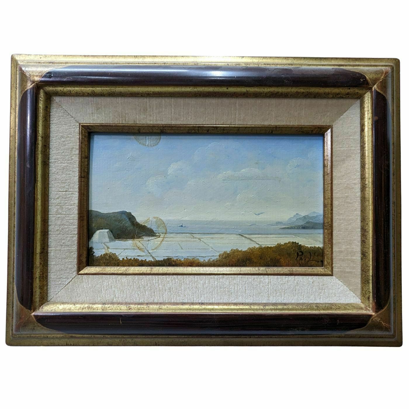 Marine Landscape French School Philippe Lazare 20th Century