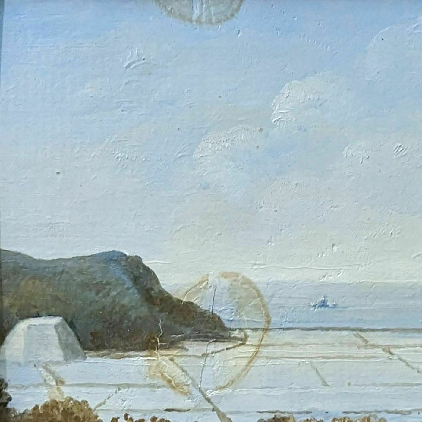 Marine Landscape French School Philippe Lazare 20th Century photo for sale