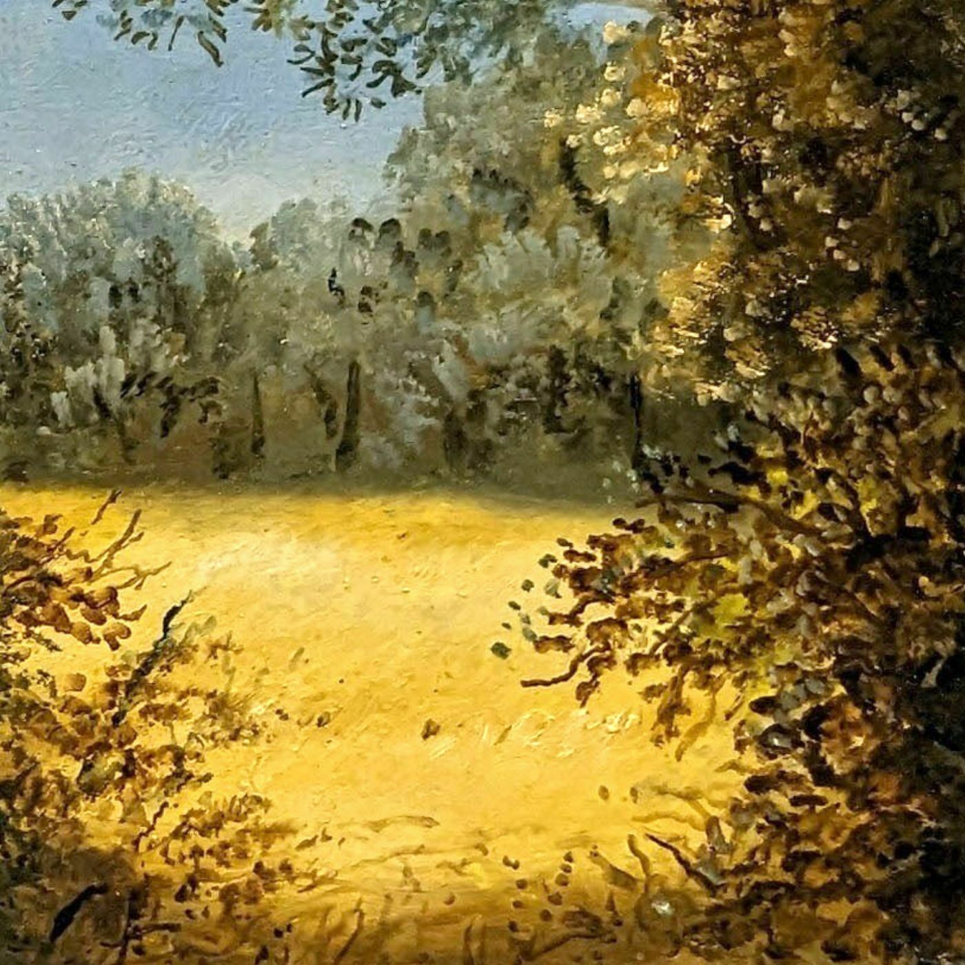 Edge Of The Woods Landscape French School Philippe Lazare 20th Century photo Art