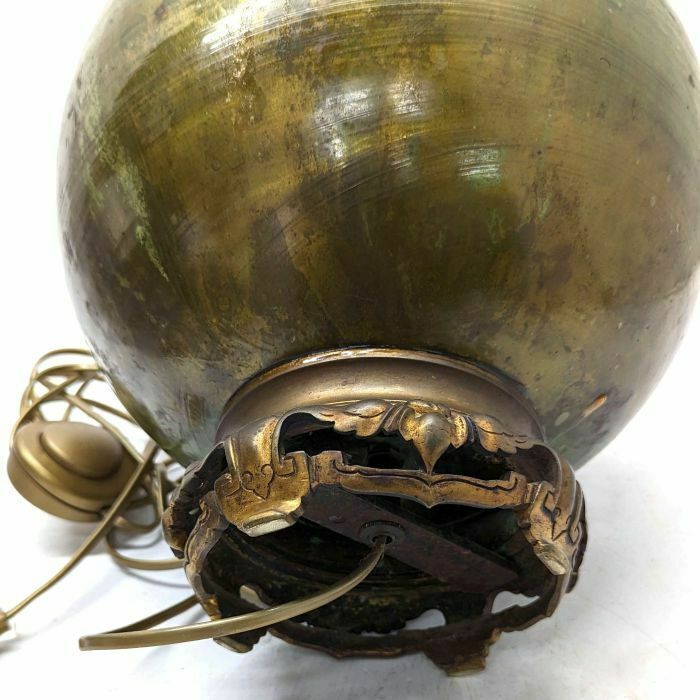 Living Room Ball Lamp In Bronze And Bronze Glass photo Lighting