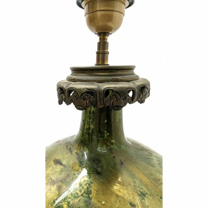 Living Room Ball Lamp In Bronze And Bronze Glass photo 812.0