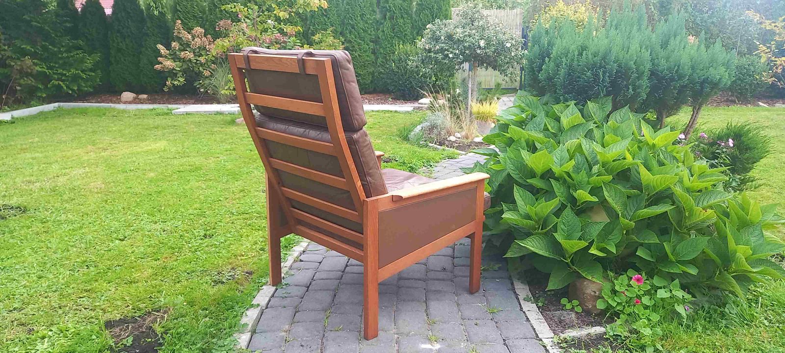 Leather Lounge Chair By Illum Wikkelsø For Eilersen, 1960s photo vintage
