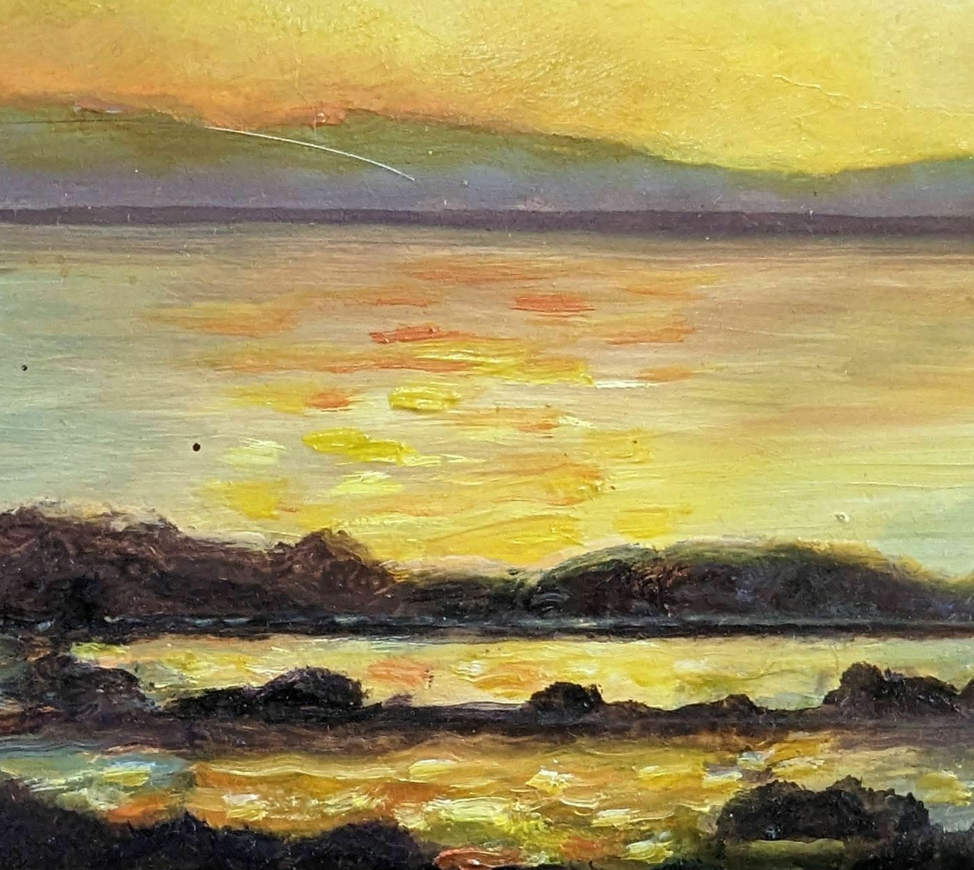 Twilight Landscape By Philippe Lazare French School 20th Century photo 163.0