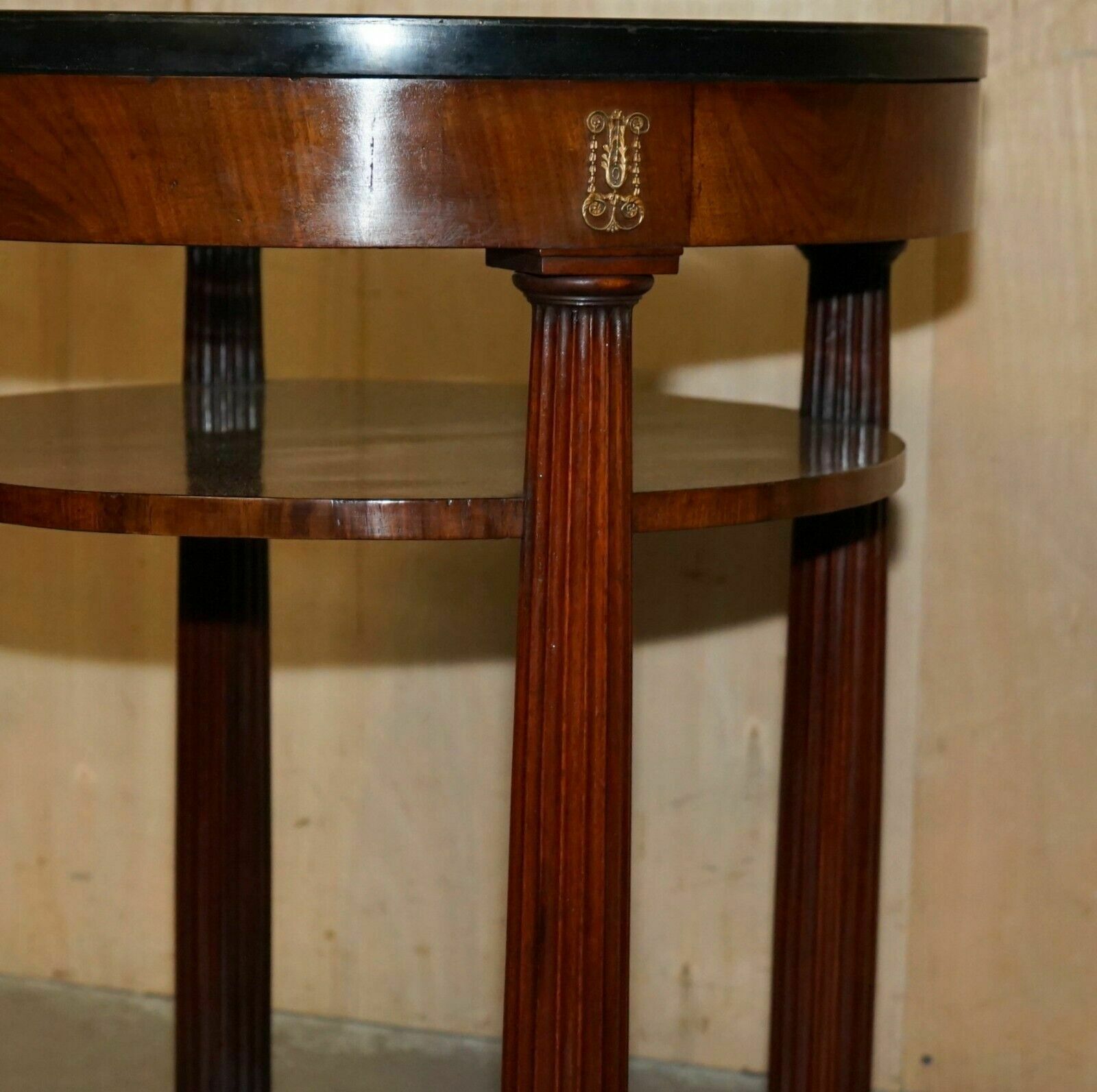 photo furniture Important Antique Grand Tour Pietra Dura Birds Specimen Marble Centre Table