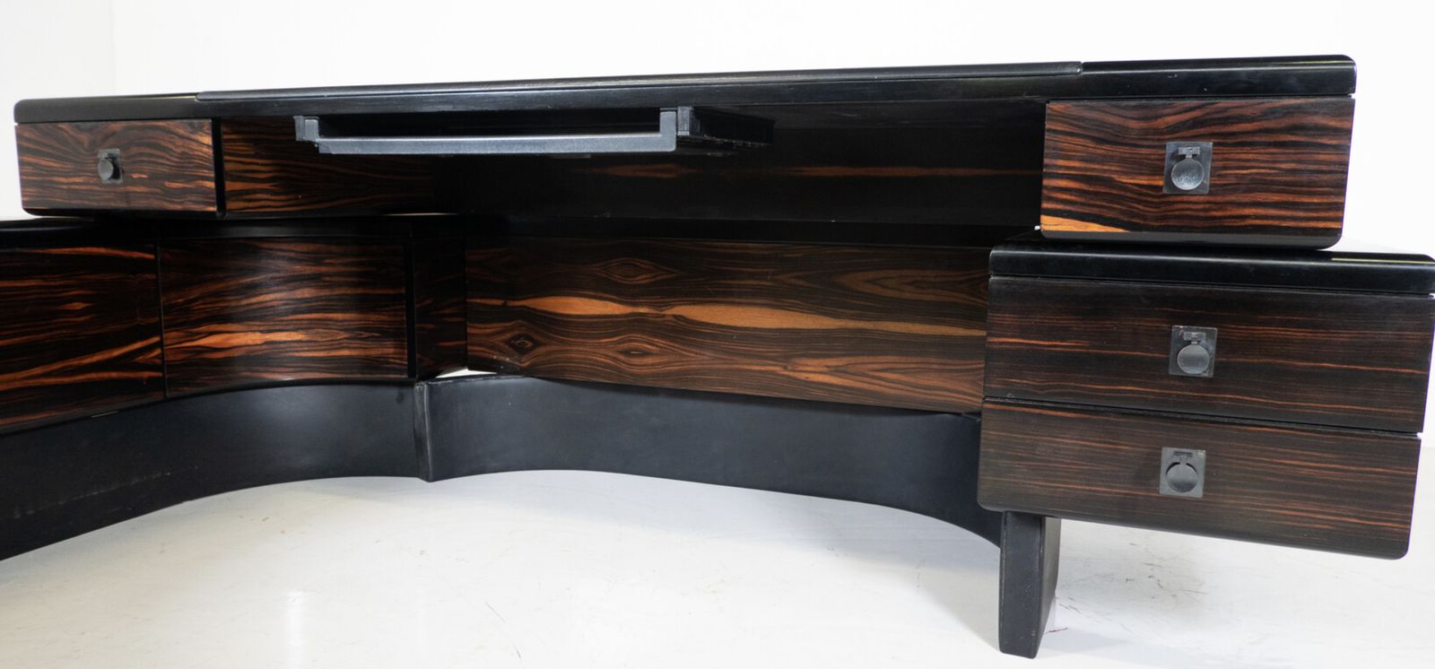 Mid Century Large Executive Wooden Desk, Italy, 1960s photo buy
