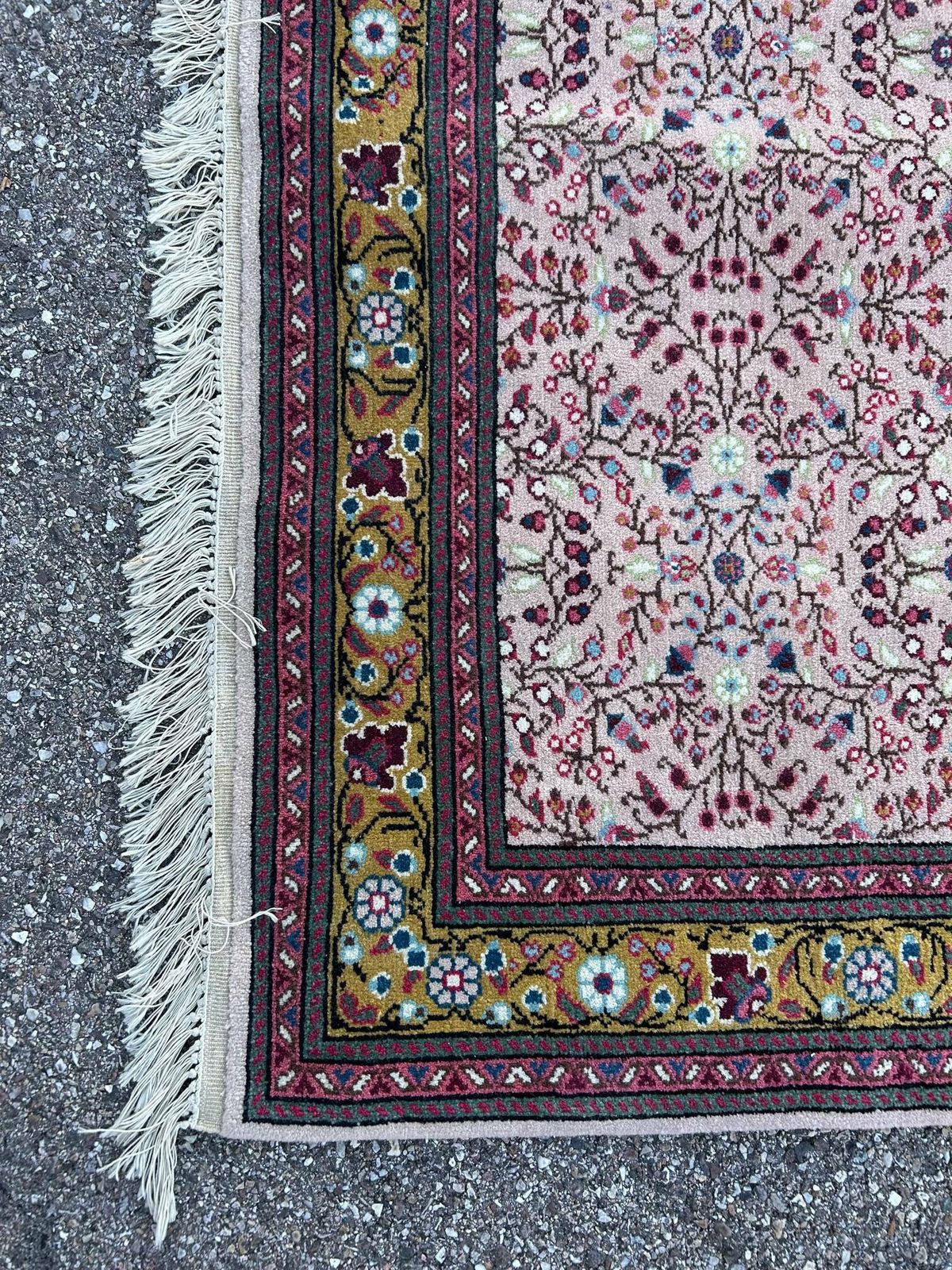 Hand Woven Artisanal Rug 99/142cm photo furniture