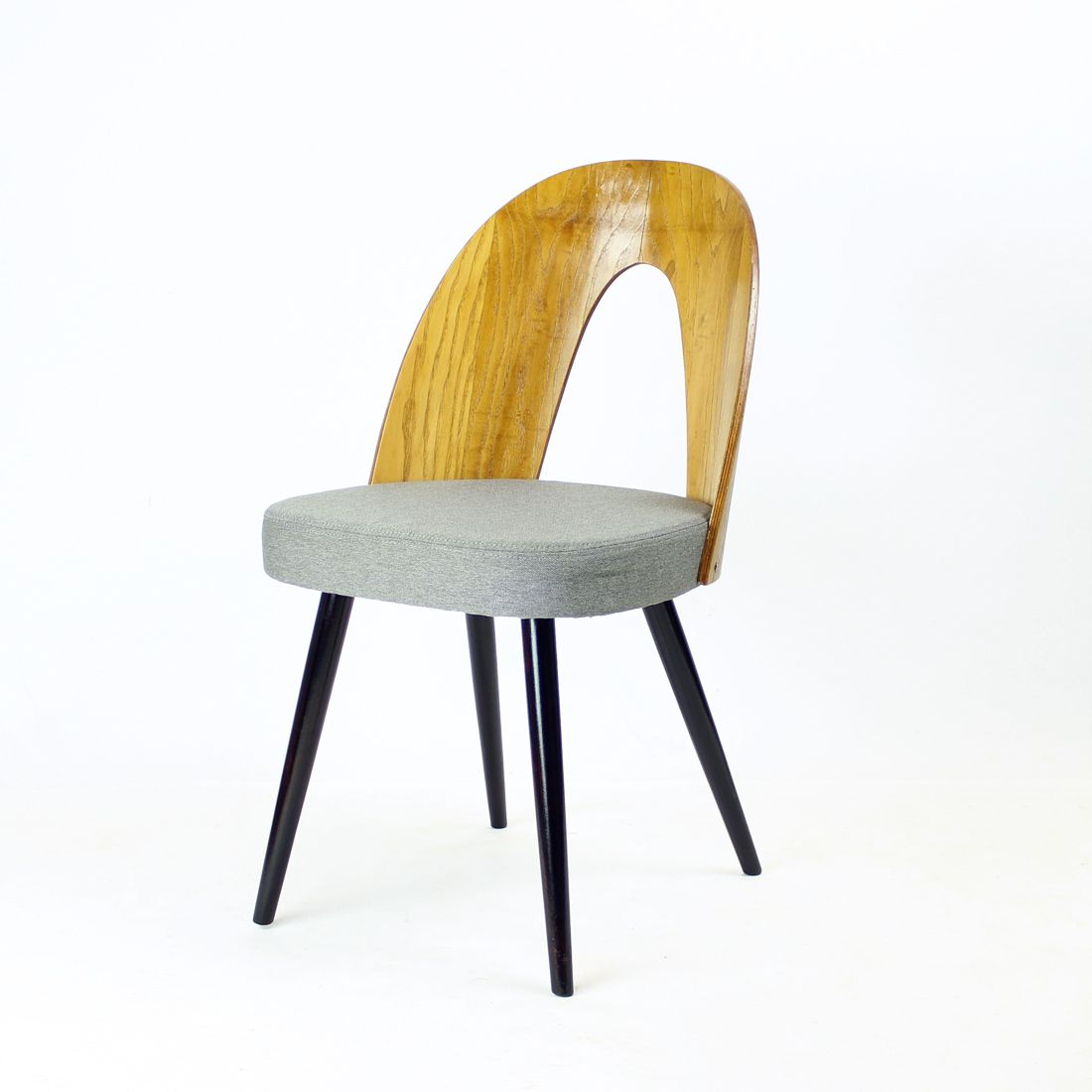 Iconic Tatra Chairs In Oak & Fabric By Antonin Suman, Czechoslovakia 1960s photo buy