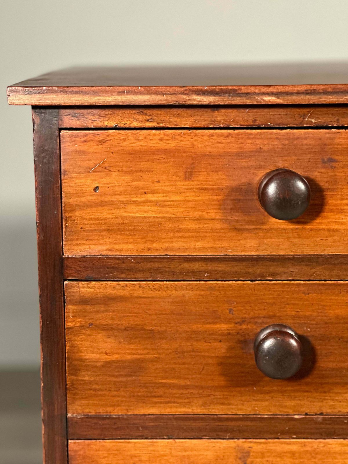 Antique Mahogany Bank Of Drawers photo 525.0