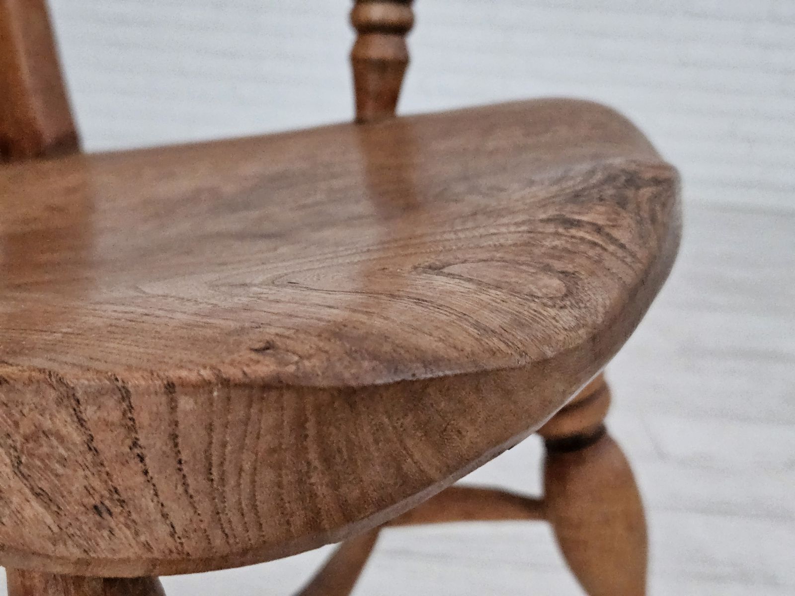 photo for sale 1950s, Scandinavian Design, Wood Armchair, Ash Wood, Oak Wood.