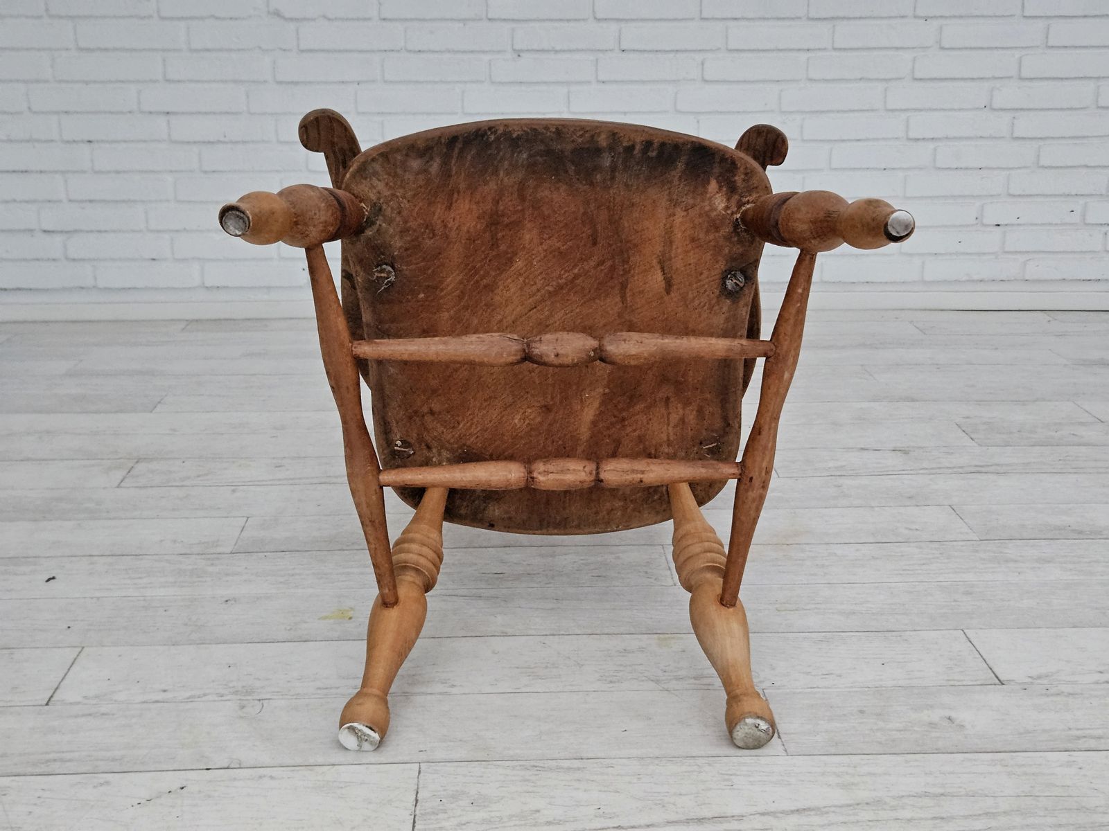 photo vinterior 1950s, Scandinavian Design, Wood Armchair, Ash Wood, Oak Wood.