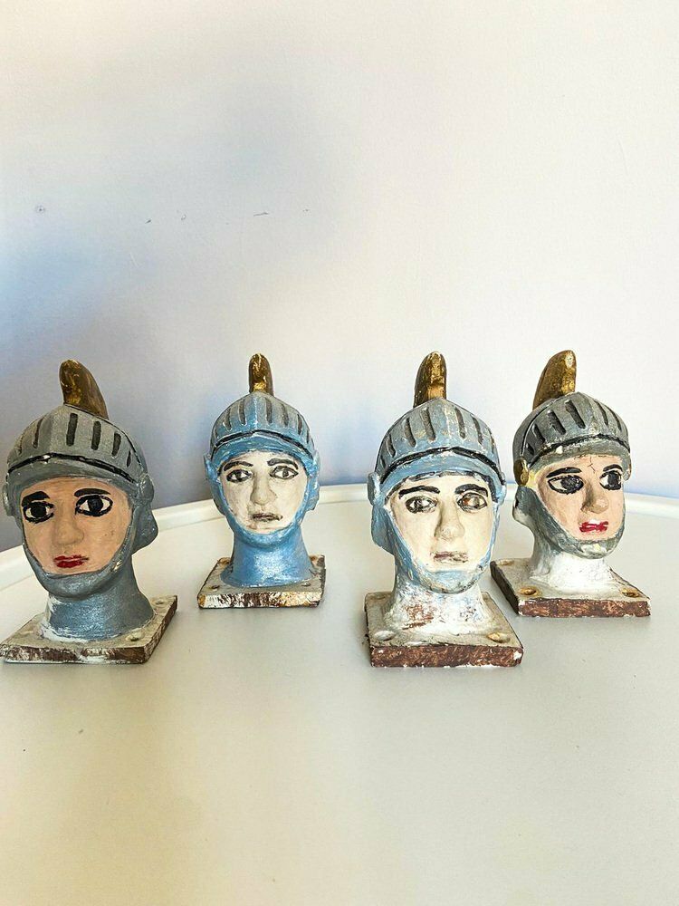 Sicilian Puppets, Italy, 1980s, Set Of 4 photo buy