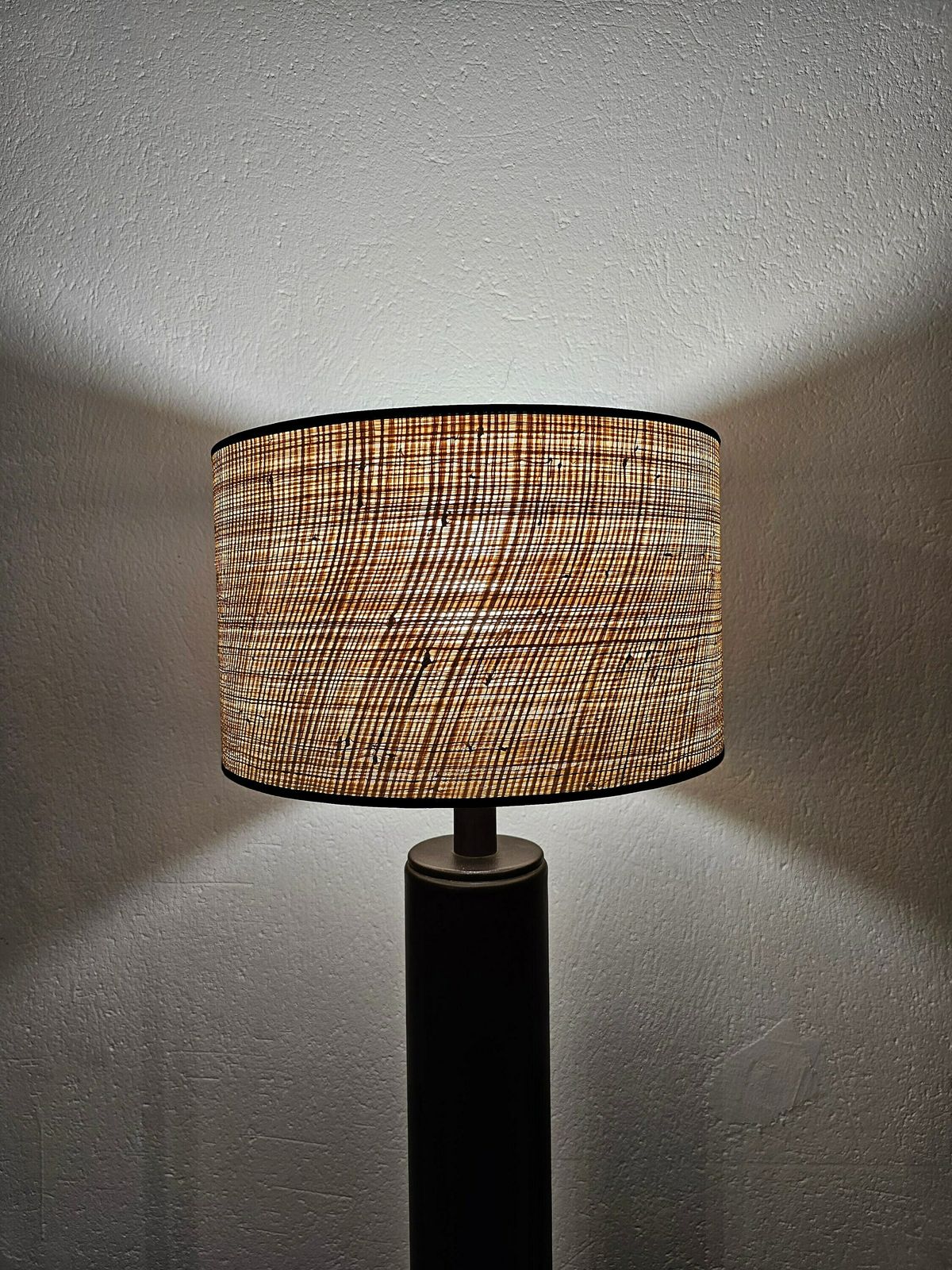 Mid Century Modern Leather Floor Lamp By Nicetin // Made In Yugoslavia In 1980s photo vinterior