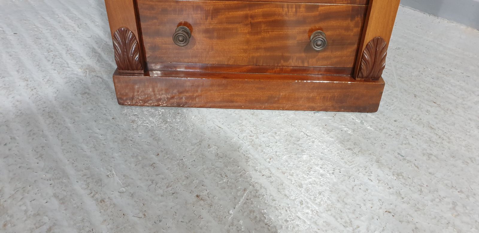 Large Victorian Mahogany Wellington Chest Of Drawers photo vinterior