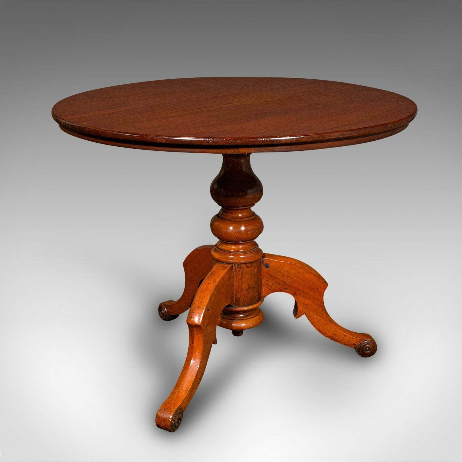 Antique Display Table, English, Walnut, Intimate Dining, 2 4 Seat, Victorian photo 1795.0