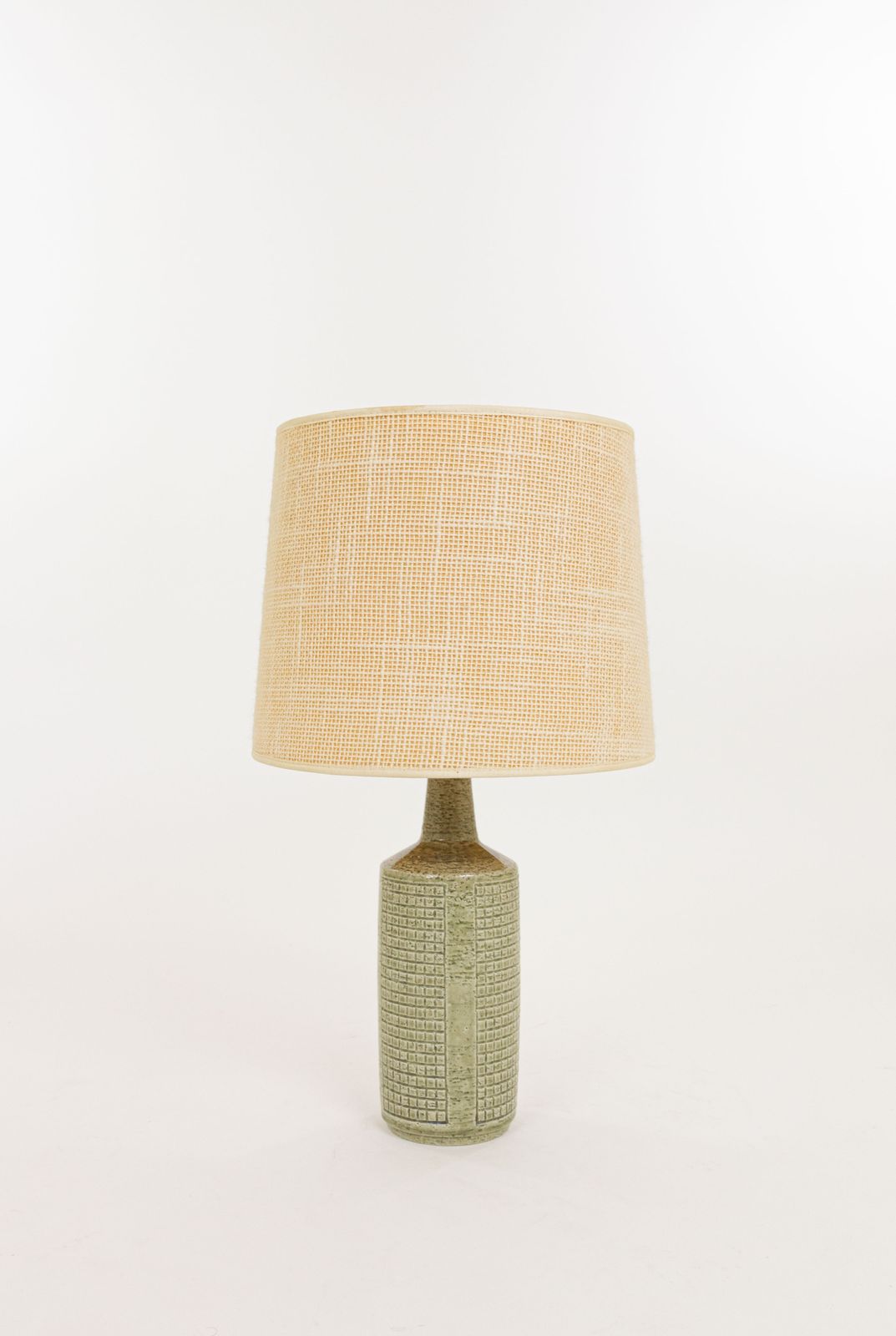 Green Dl/30 Table Lamp By Linnemann Schmidt For Palshus, 1960s photo Lighting
