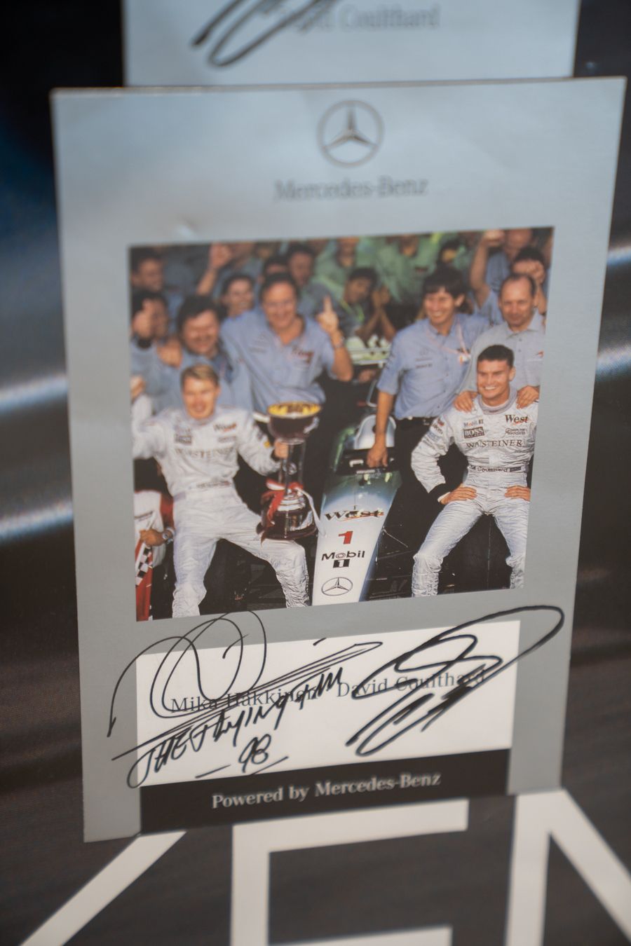 Poster West Mclaren Mercedes, Fia Formula 1, 1998 photo buy