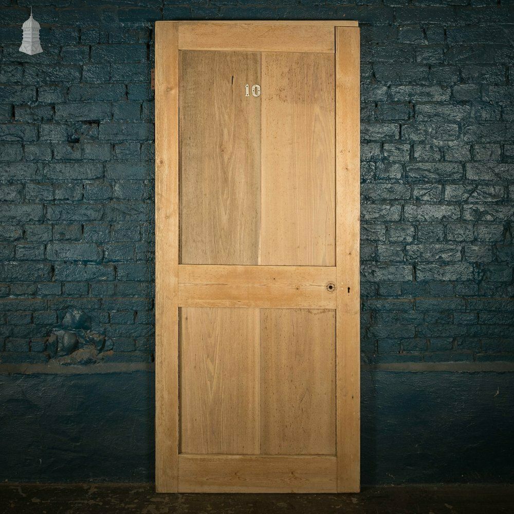Pine Paneled Door, 2 Panel Shaker Style