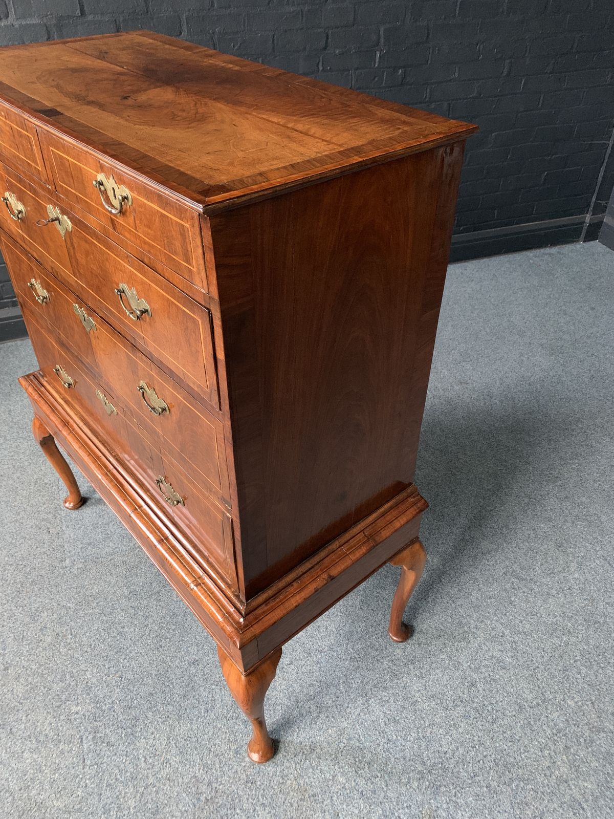 photo for sale George II Walnut Chest On Stand