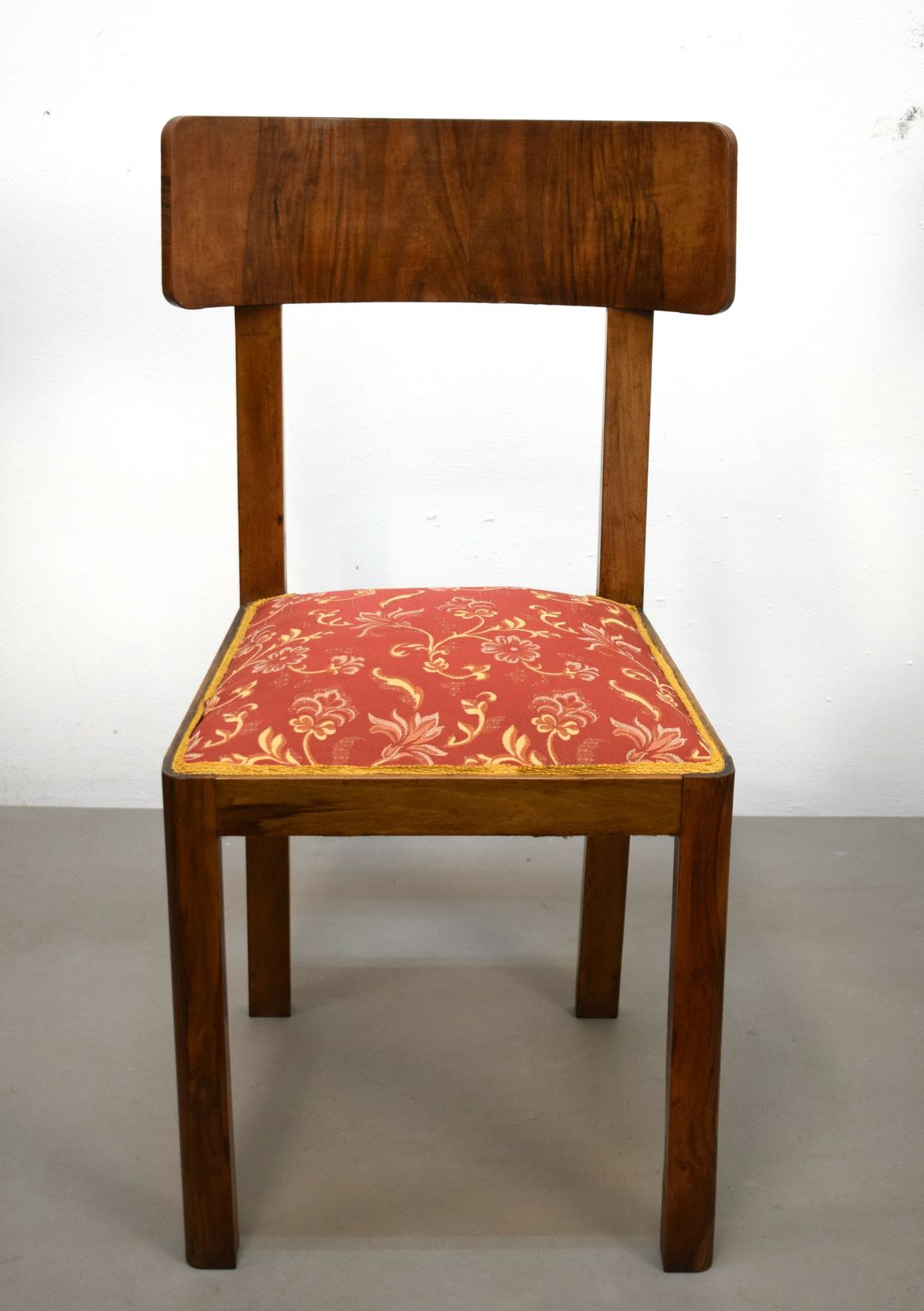 Set Of 4 Decò Chairs, Italy, 1930s. photo vintage