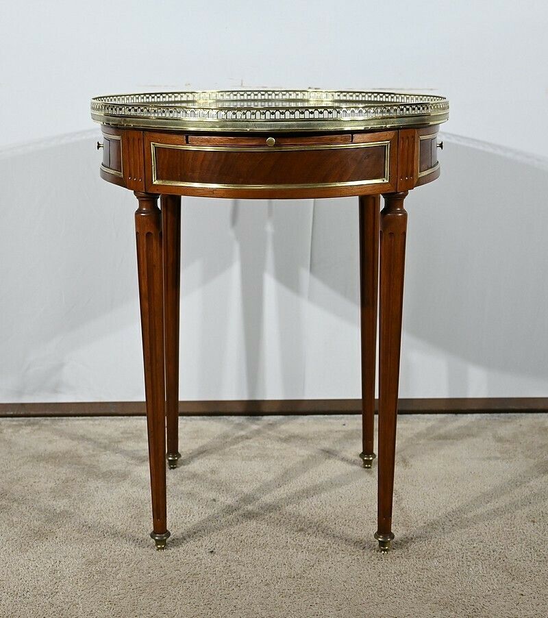 Furniture Mahogany Hot Water Bottle Table, Louis XVI – 18th Century photo