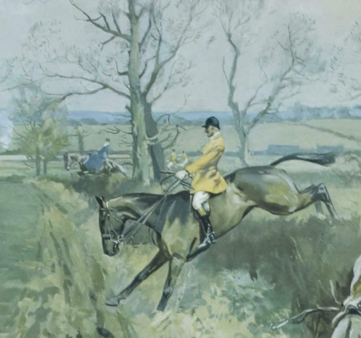 Lionel Edwards The Belvoir Hunt Hunting Print By Lionel Edwards  1928 photo 325.0