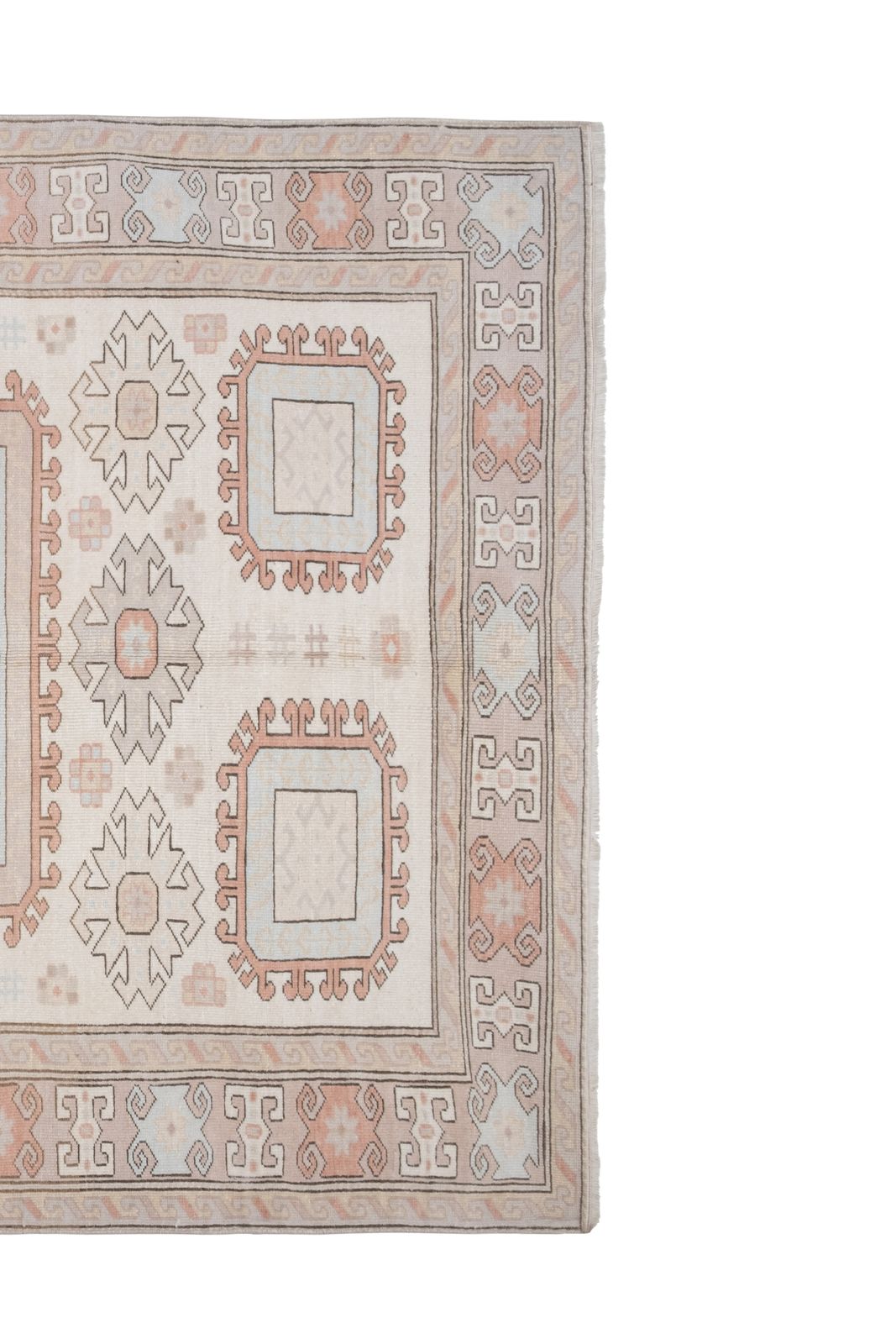 Wool Cream Southwest Rug, Turkey Oushak  5'8'' X 7'8'' photo furniture