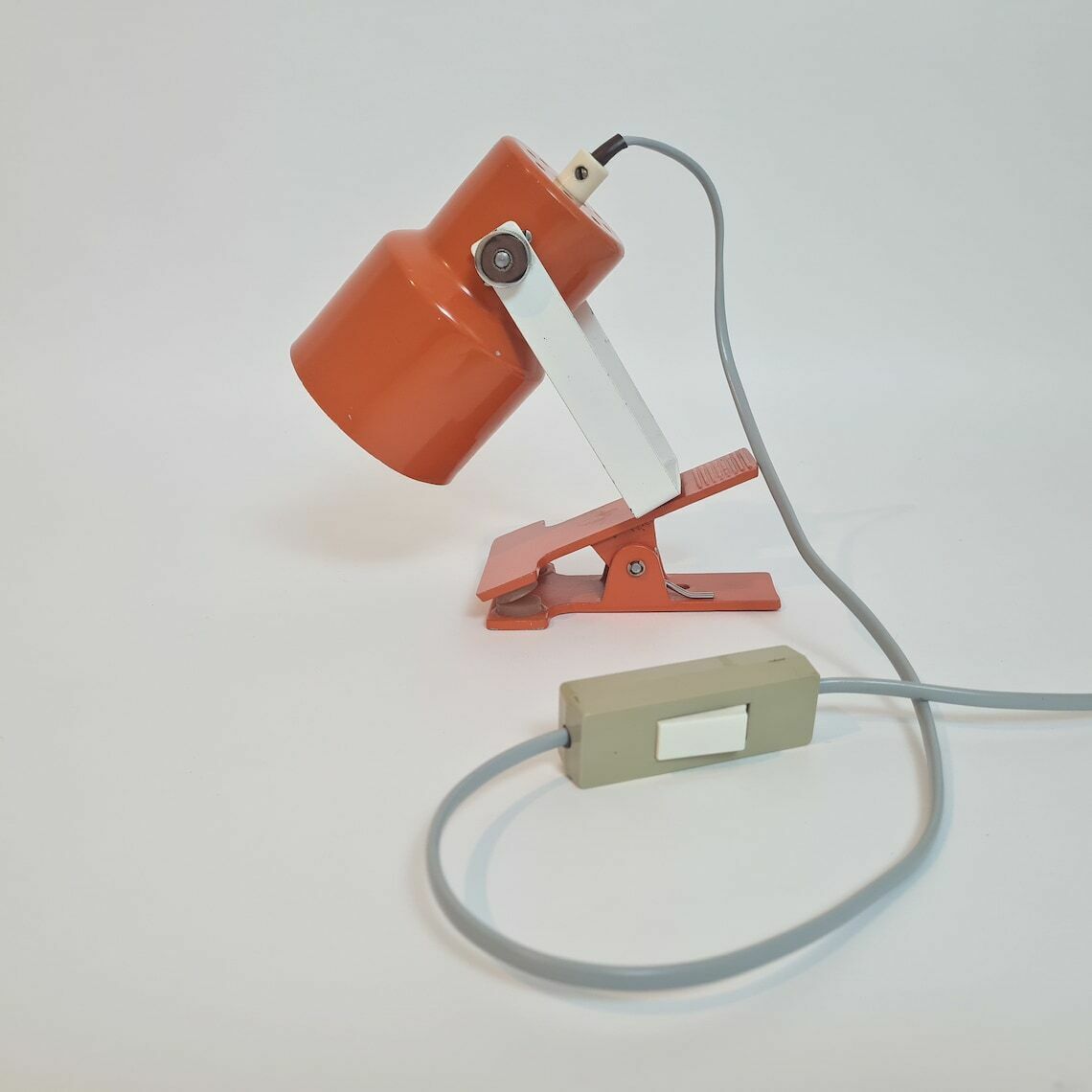 Vintage Mid Century Klemlamp Van Josef Hurka Voor Napako, Jaren 1970