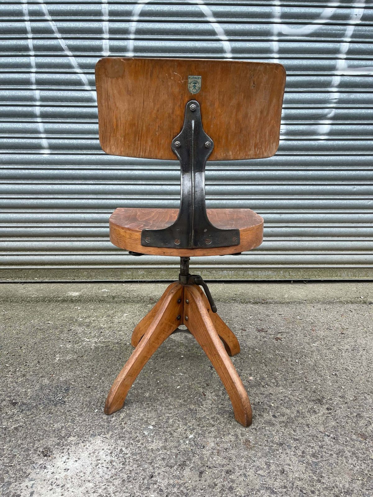 Adjustable Architects Chair By Margarete Klöber For Polstergleich Germany 1930s photo Furniture