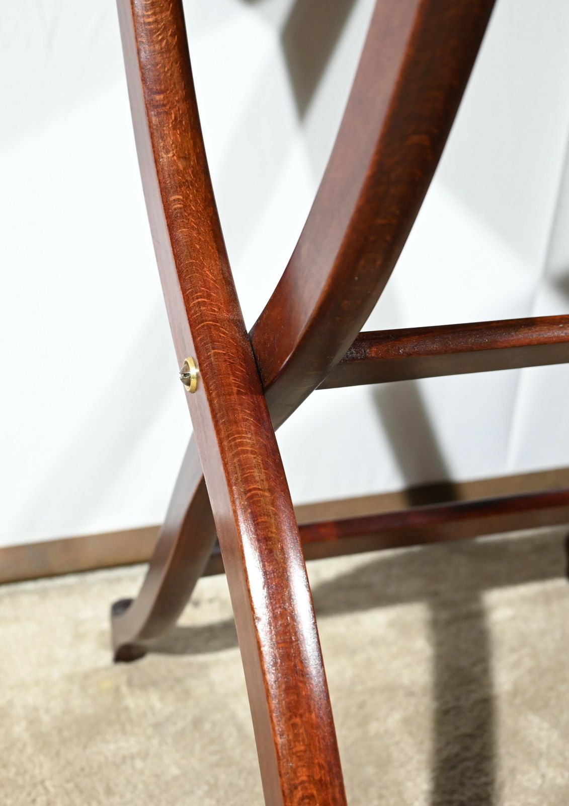 photo buy Pair Of Mahogany Games Tables, Stamped Hj Linton – 1920