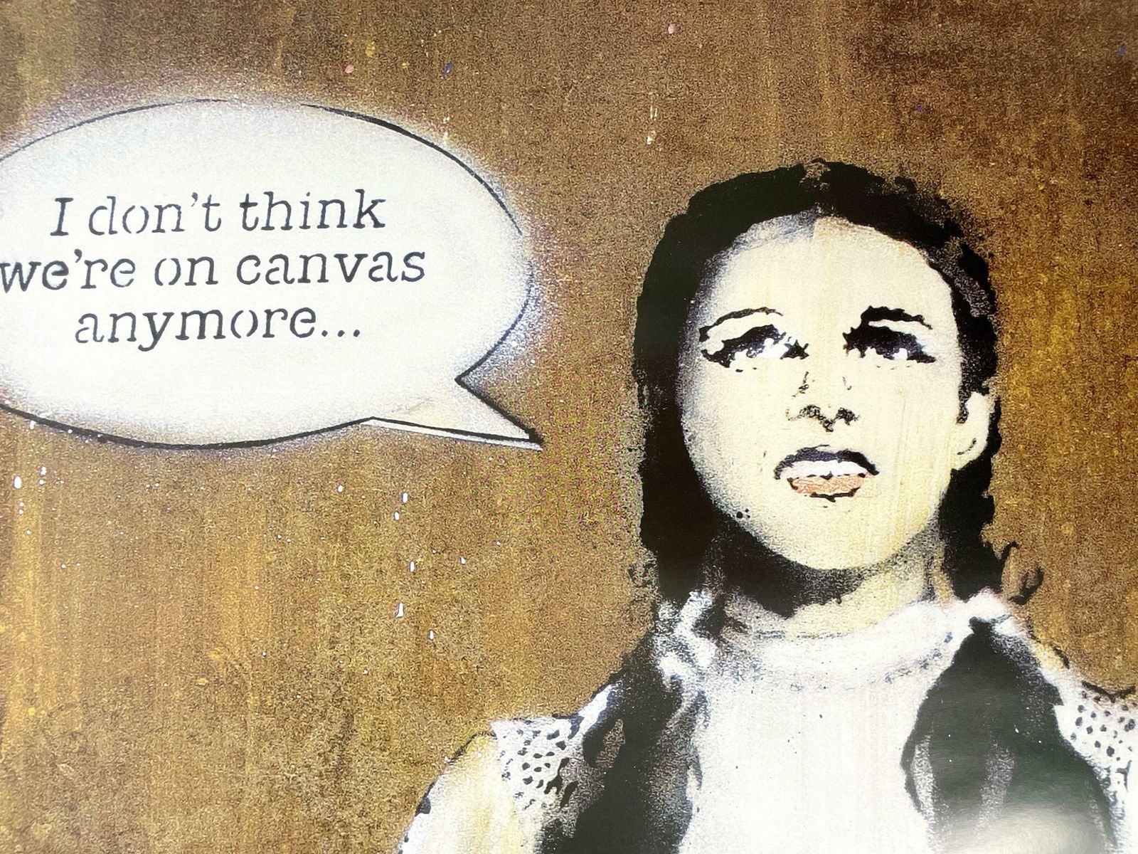 Banksy Banksy Vs. Bristol Museum: Dorothy By Banksy 2009 photo Art