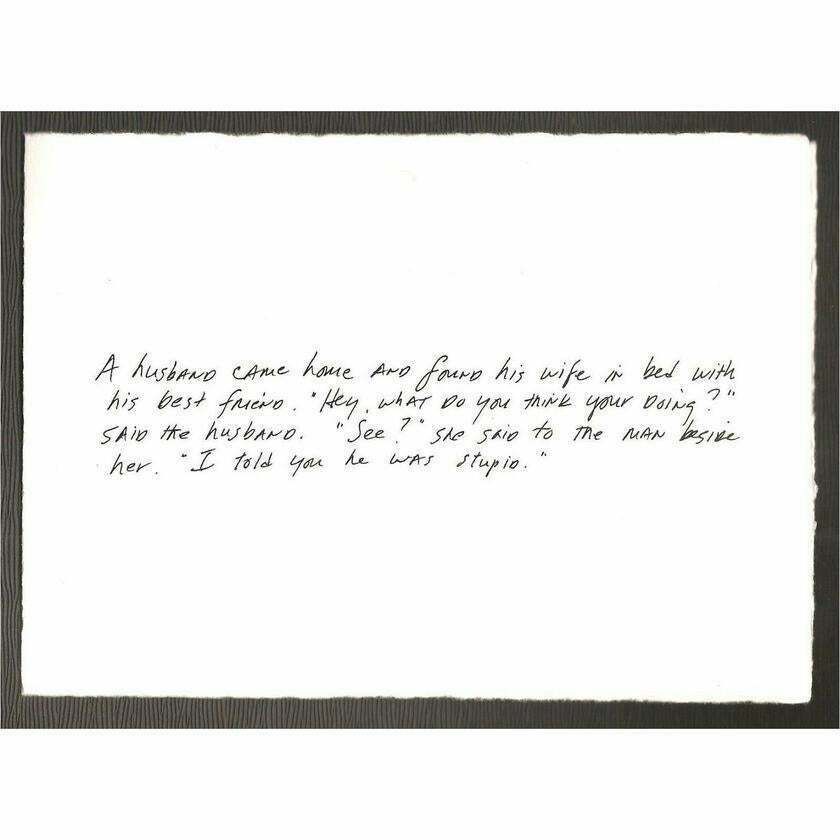 Richard Prince Richard Prince, The Greeting Card Jokes #2: The Best Friend, 2011 2011 photo furniture