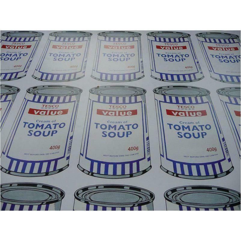 Banksy Banksy, Soup Cans, Offset Lithograph On Paper, 2010 2010 photo for sale