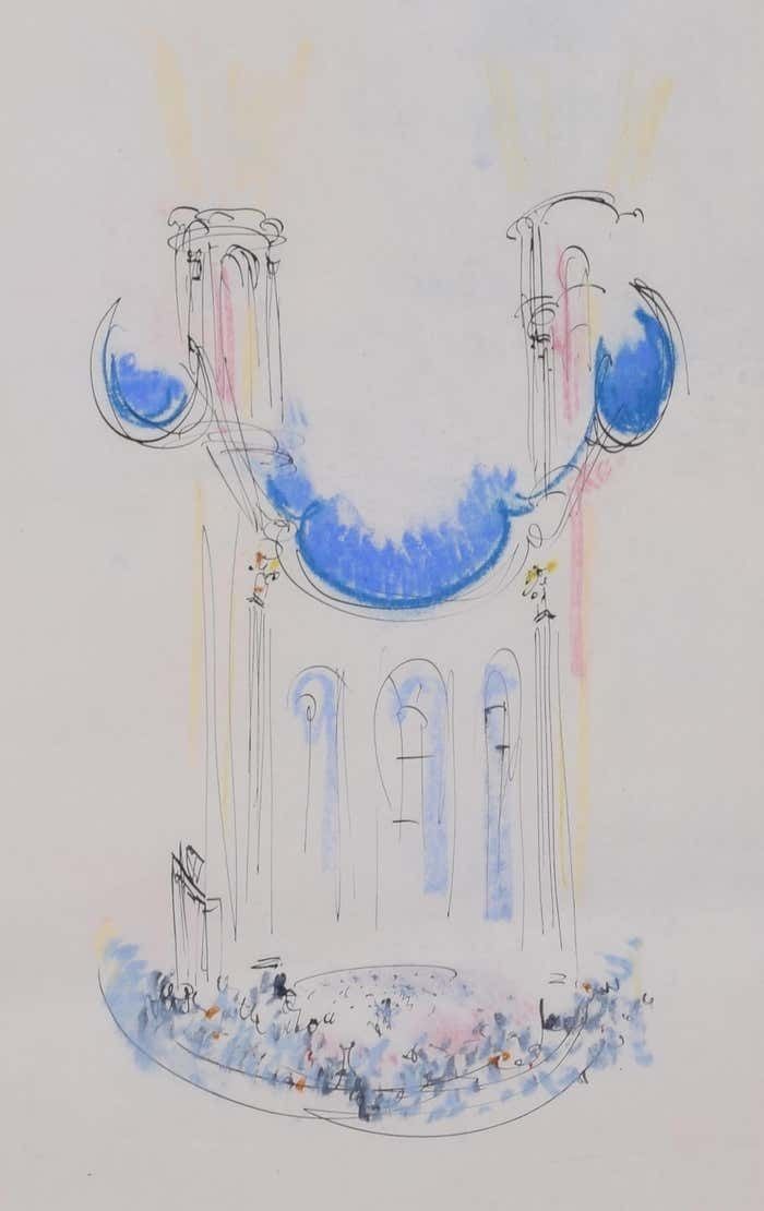 Proposal For St John's Smith Square Architectural Designs By Louis Osman Friba photo Art