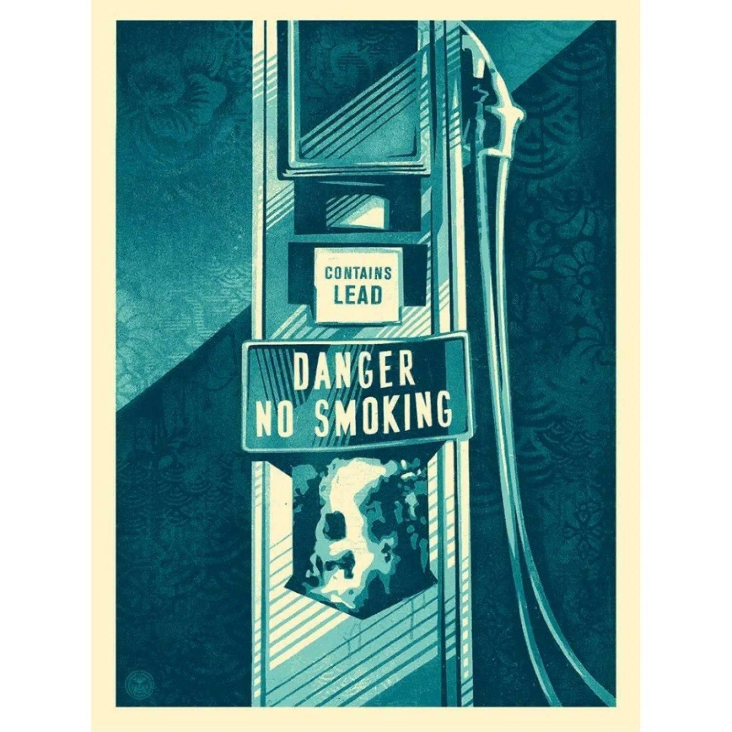 Shepard Fairey Danger   No Smoking By Shepard Fairey 2016