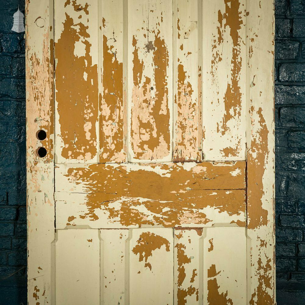 photo for sale Pitch Pine Door, 6 Panel With Stop Chamfer Detailing
